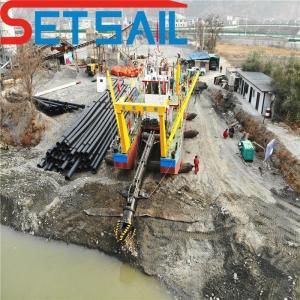 Concentration Meter Controlled CCS Standard Diesel Engine Cutter Suction Sand