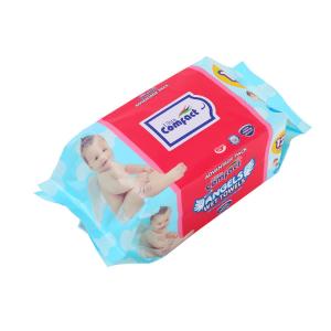 Baby Pure Water Disposable Wet Wipe Gentle Organic Unscented Embossed