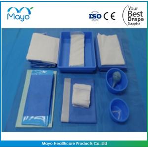 CE ISO13485 Certificate Disposable SMS Nonwoven Gyn Surgical Drape Pack