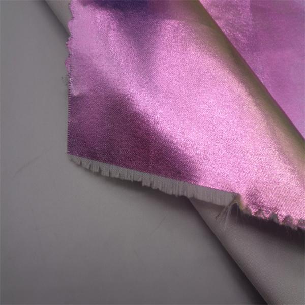 Silver Coated 75DX75D Breathable Nylon Fabric For Jacket Windproof