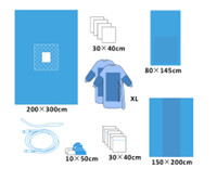 Buy Disposable Sterile Laparoscopy Surgical Pack for Medical Procedures at wholesale prices