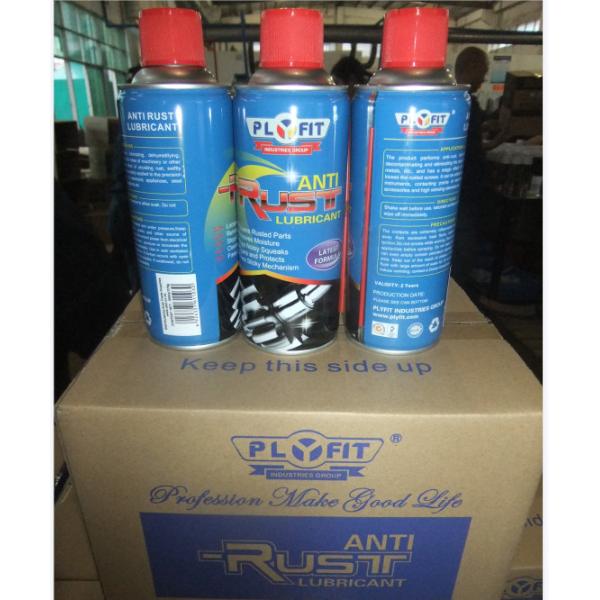 Buy OEM Customized 450ML Anti Rust Lubricant Spray Rust Prevent Lubricant Oil Spray at wholesale prices