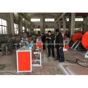 Auto Control Fabric Coating Machine , PVC Coated Wire Weaving Machine