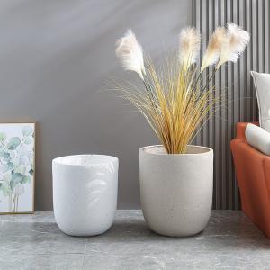 Stunning Garden With Our Durable Fiber Clay Planters D440*390MM