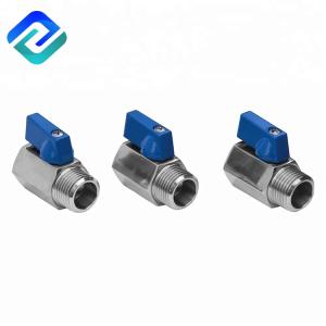 1000Wog Male To Female Thread Mini Casting Ball Valve