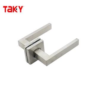 Custom Stainless Steel Shower Glass Door Handle Modern Design