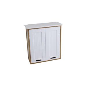 China 48cm Length MDF And Bamboo Bathroom Wall Cabinet on sale