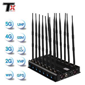 Customized Mobile Phone Jammer 14 Channel Anti Examnation Cheating