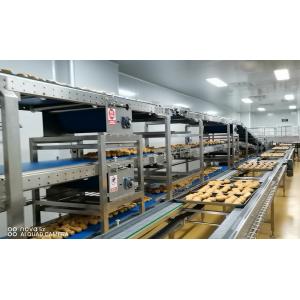 ISO9000 25cm Insulation Baking Tunnel Pastry Production Line