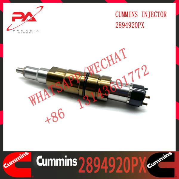 Buy Common rail injector fuel injecto 2894920PX 2058444 2482244 2031386 for ISZ13 Excavator DC09 DC16 DC13 at wholesale prices