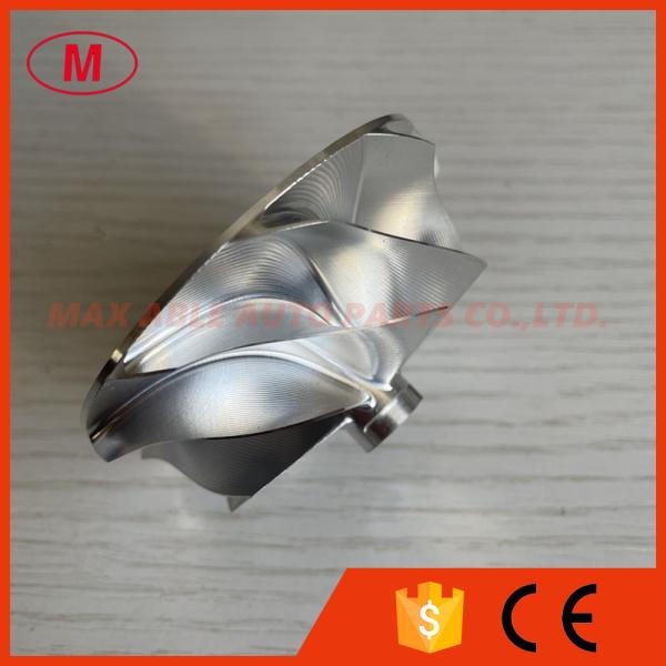 GT35 forward 54.28/67.40mm 9+0 Blades point milling turbo aluminum 2618/Milling/billet compressor wheel