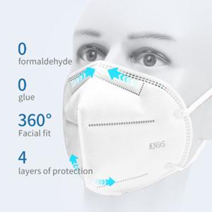 Quality Ant Virus KN95 Face Mask Surgical Disposable 3 Ply Dust Mask Anti Static for sale