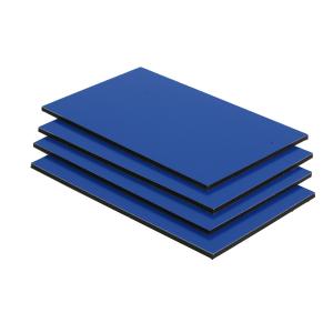Quality Lightweight Blue Chameleon Aluminum Composite Panel With Peeling Strength Of ≥7N/Mm for sale
