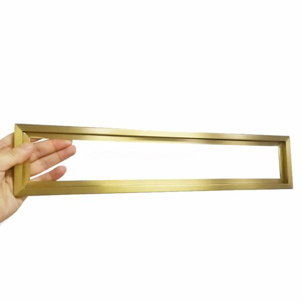 Buy Zr Brass Sandblasting Stainless Steel Trim Strips 0.4mm For Furniture Decorative at wholesale prices