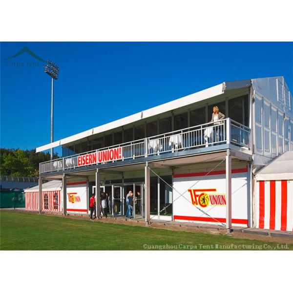 Rainproof Fireproof Cover Wedding Reception Tents Glass Wall DIN4102 B1/M2/B1