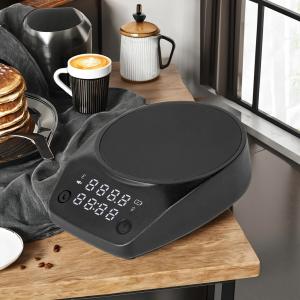 Kitchen and Barista ABS Shell Digital Espresso Scale with Timer Type-C Charging