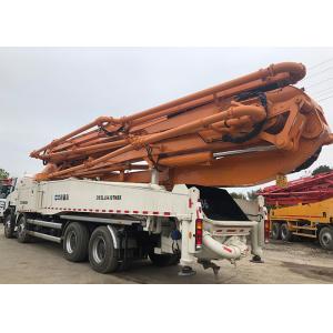 52 Meter ZLJ5430THBK Concrete Boom Truck , Cement Transportation Truck