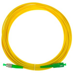 FC to FC Multimode 50/125 Duplex Fiber Optic Patch Cord for 10Gbps Networks with