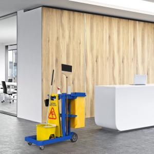 Janitorial Cart Bag Waterproof High Capacity Thickened Housekeeping Commercial