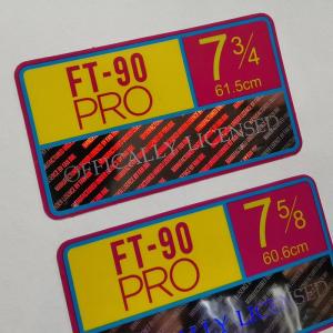 Permanent Anti Counterfeit Sticker PET Laser Holographic Waterproof Stickers
