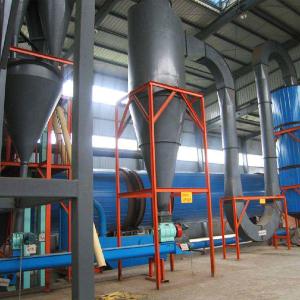 Cyclone Dust Removal Hot Air Flow Wood Chip Dryer Machine