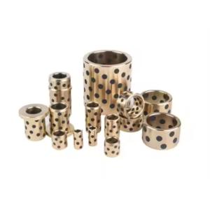 Flange Bushings Jdb Self Lubricating Linear Slide Bearing Graphite Bronze