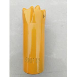 Long Skirt Taper Button Bit Threaded Button Bits 32 - 42mm Diameter For Ore