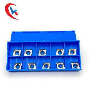 High Finish CCGT09T304-AK Aluminum Substrate Carbide Inserts For Aluminum