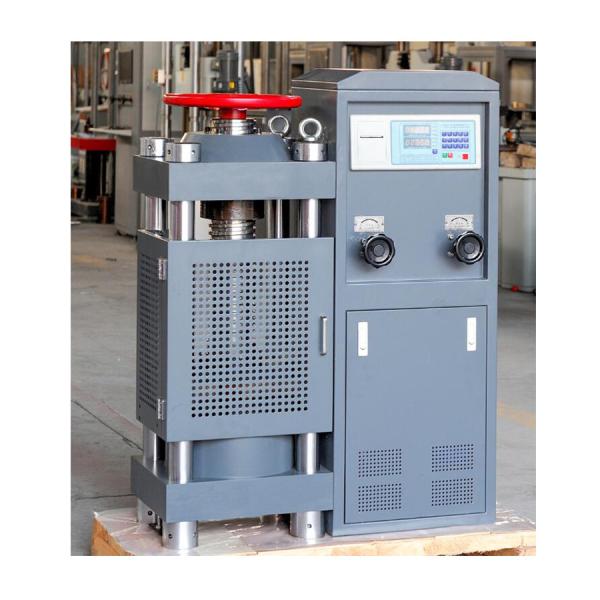 Concrete Cement Brick Compressive Strength Testing Machine Electro Hydraulic Control