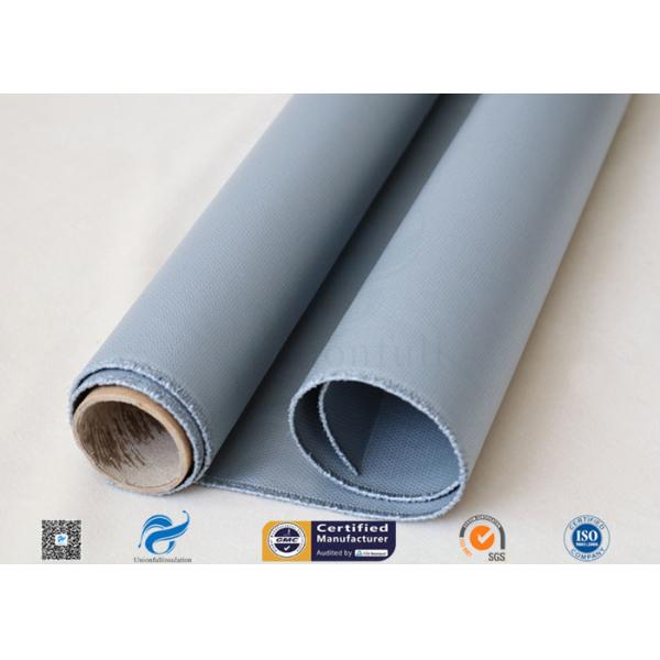 15 Oz Silicone Coated Fiberglass Fabric For Welding Blanket 0.43mm