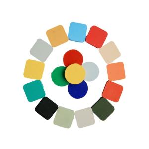 Odorless Multi Color FKM Rubber Precompound with 17 Compression Set and TR -17