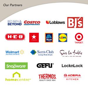 IKOO Glass Food Container with Silicone Lid