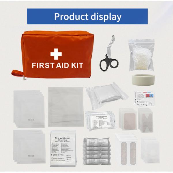 Automotive Safety First-Aid Bag for Emergency Medical Supplies & Training Essential for Outdoor Rescue