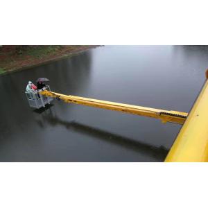 Big Cable Bridge Inspection Vehicle Carbon Steel 22 M Bucket Type