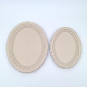 Environmental Protection Sturdy Biodegradable Bagasse Plates Bagasse Pulp