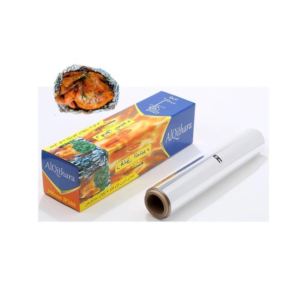 Buy 9/15/20/35/40 Microns Food Grade Aluminum Foil Roll for Household Catering and Baking at wholesale prices