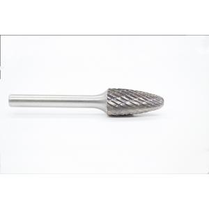 Quality SF-5 Tree Radius End Tungsten Carbide Burr 1/4&quot; Standard Double Cut Die Grinder Deburring Bits for sale