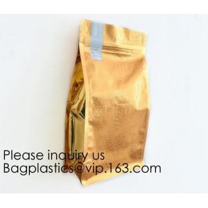 Laminated Material Metalized Film Side Gusset Pouches,Digital Metaled Print