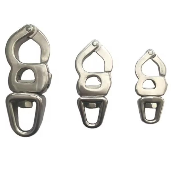 Rigging Hardware Stainless Steel Quick Release Swivel Snap Shackle with Trigger