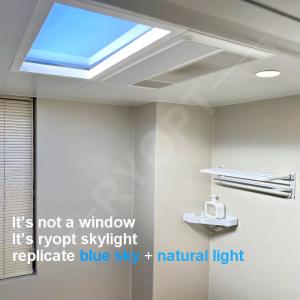 Quality Artificial Virtual Blue Sky Sun Cloud Led Panel 110V Circadian Lighting Tuya Control for sale