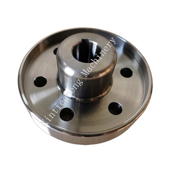 Buy ODM Silver Drilling Rig Spare Parts Precision Machined Driving Disc at wholesale prices