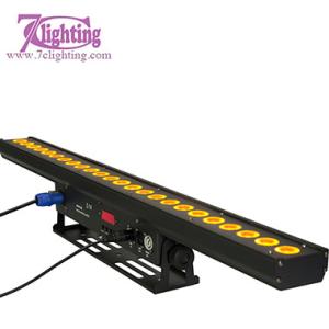 China 24x15W RGBWA LED Wall Washer Dmx control 24LED RGBWA Wash BAR on sale