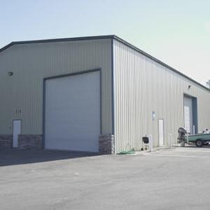 Modern Prefab Commercial Buildings , Lightweight Steel Frame Construction