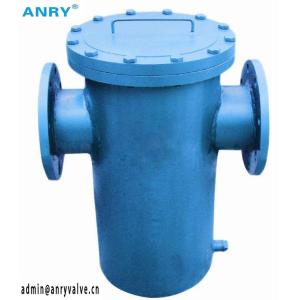 Flanged Ends RF Stainless Steel Body SS316 Mesh Basket Strainer