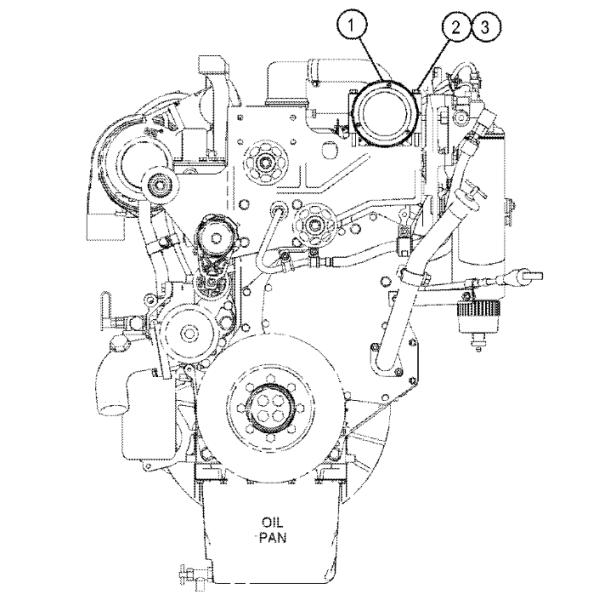 394-9671 3949671 Compressor Wheel Loader Air Conditioner Parts For C7 950H 962H