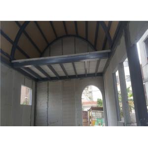 Prefab Light Steel Frame Mobile Home With Arched EPS Sandwich Panel Roof