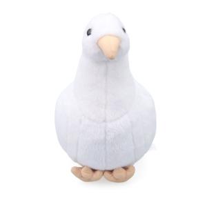OEM Innovative White Dove Toy With Polypropylene Cotton Filling