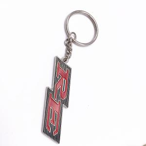 China Professional Custom Metal Keychains / Silver Promotional Metal Keyrings on sale