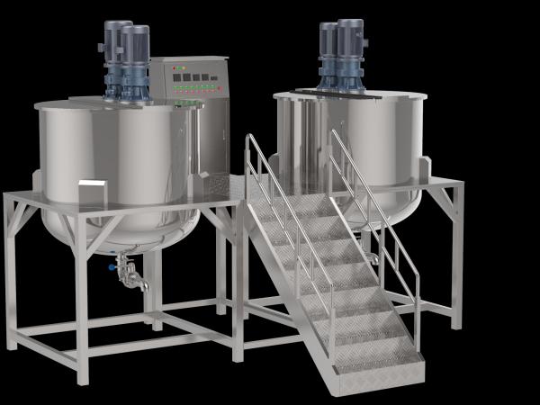 Mayonnaise Emulsifier Machine With Adjustable Mixing Speed Ketchup Emulsion
