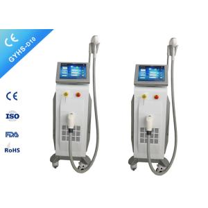Stationary 1200W Diode Laser Hair Removal Machine 10.4 '' Color Touch LCD Screen